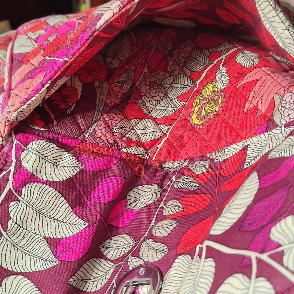 Vera Bradley Bohemian Bloom Floral Bag *Flaw - Picture 9 of 11